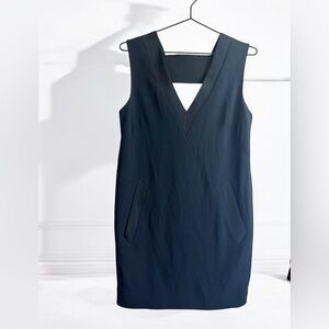 Rag & Bone Pheobe Black Sleeveless V-Neck Dress - Size 4